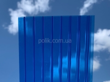 поликарбонат сотовый синего цвета